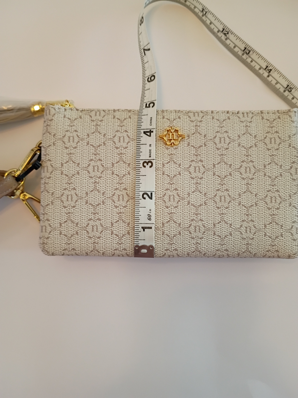 Nanette Lepore Cream Crossbody Bag - Picture 8 of 9